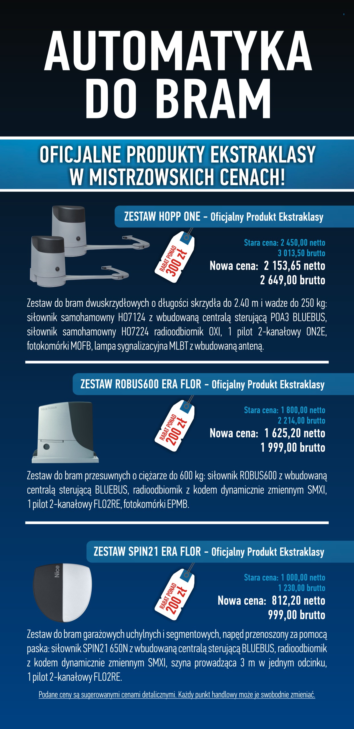 Produkty EKSTRAKLASY 2 Produkty EKSTRAKLASY 2